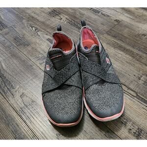 Sketchers Memory Foam Grey Slip On Shoes Air Cooled Pre-owned Size 8.5. Box40